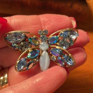 Regency Jewels Vintage Butterfly Brooch